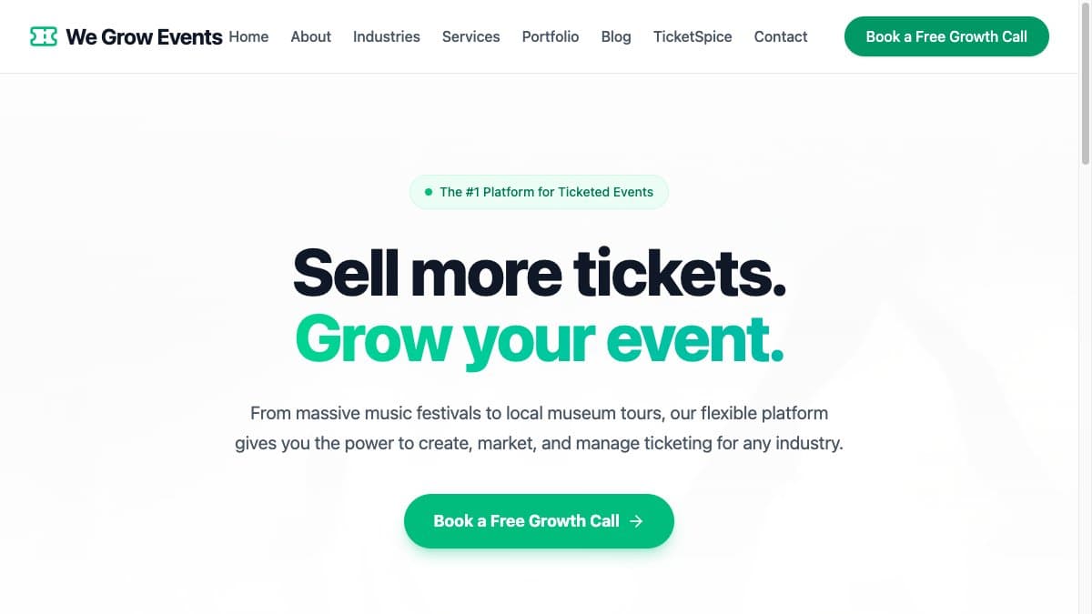 We Grow Events